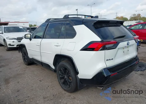 2022 Toyota Rav4 Hybrid Xse z USA, uszkodzony, nr VIN JTME6RFV1NJ019363